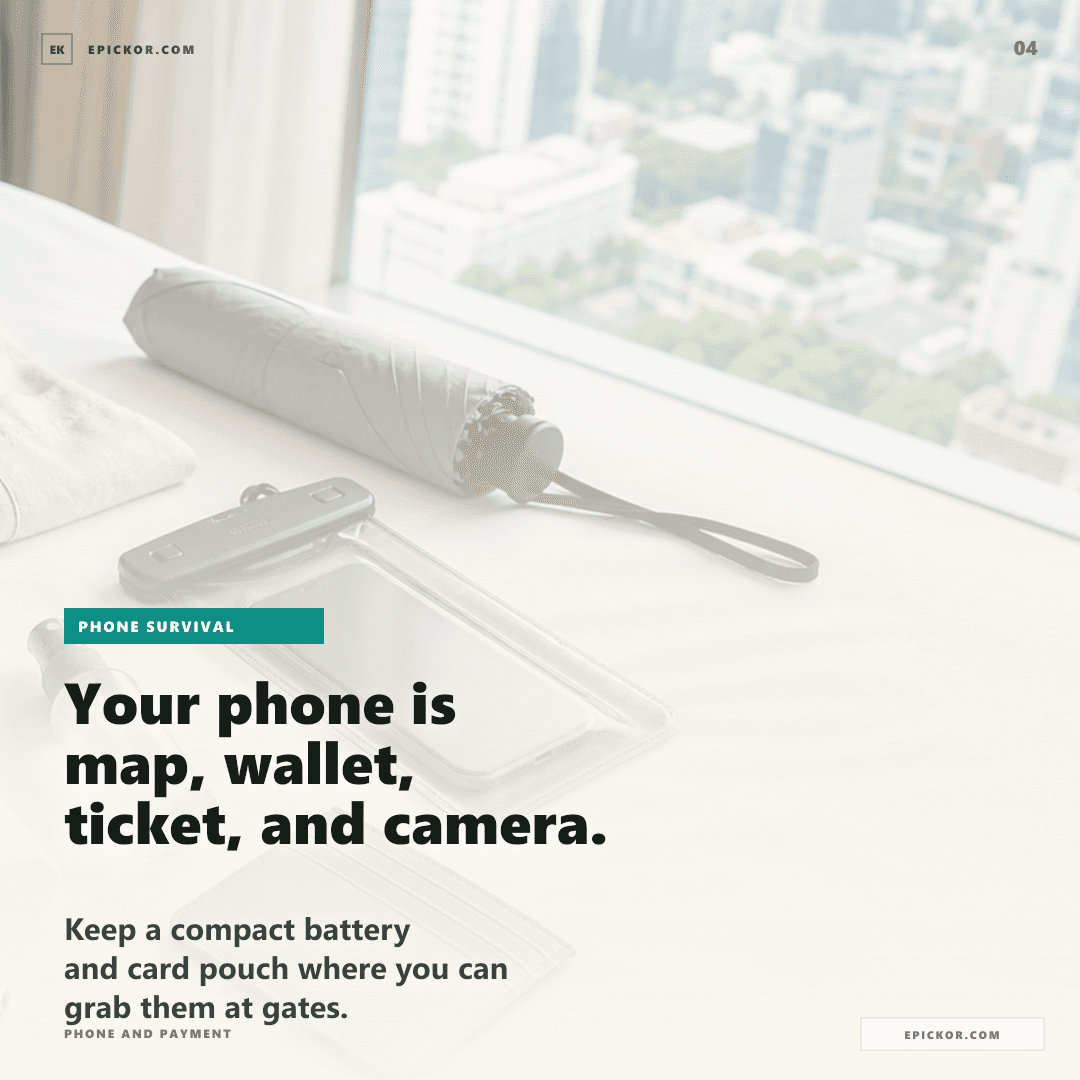 Phone and payment