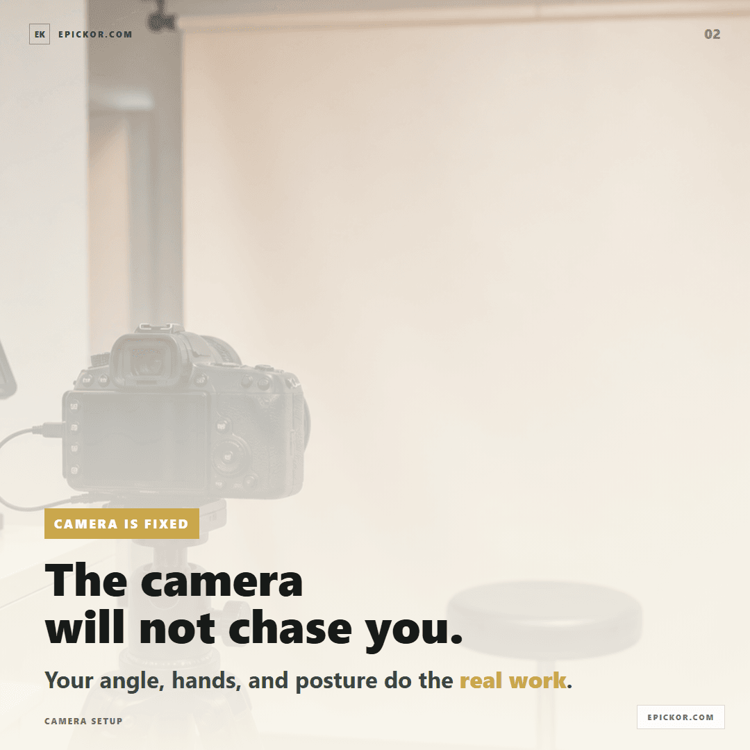 Camera setup