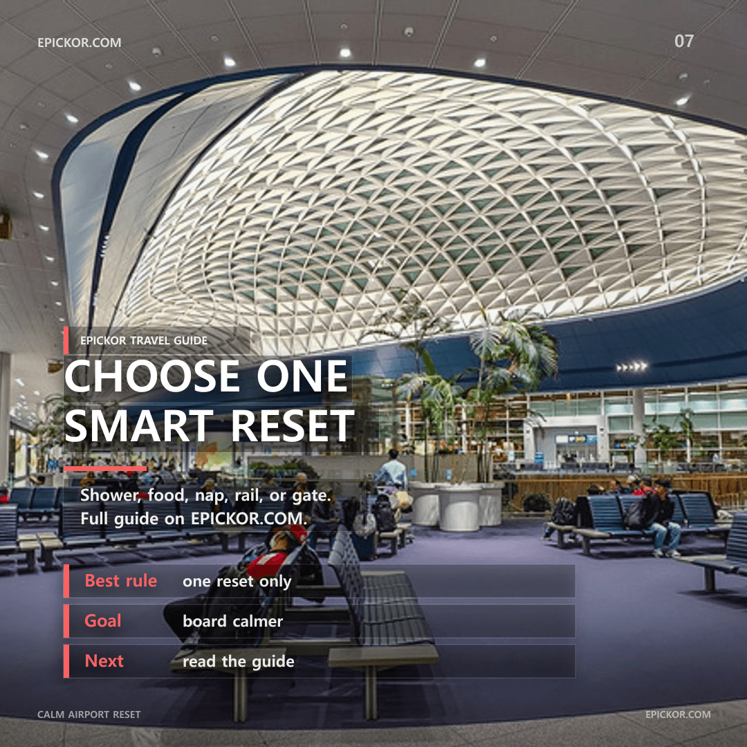Calm airport reset