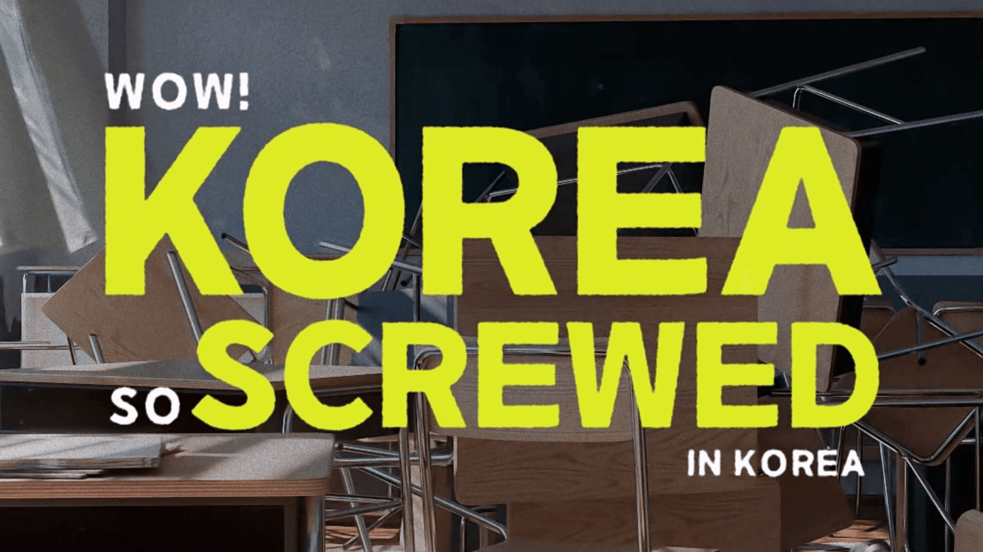 The Challenges Facing South Korea's Younger Generation