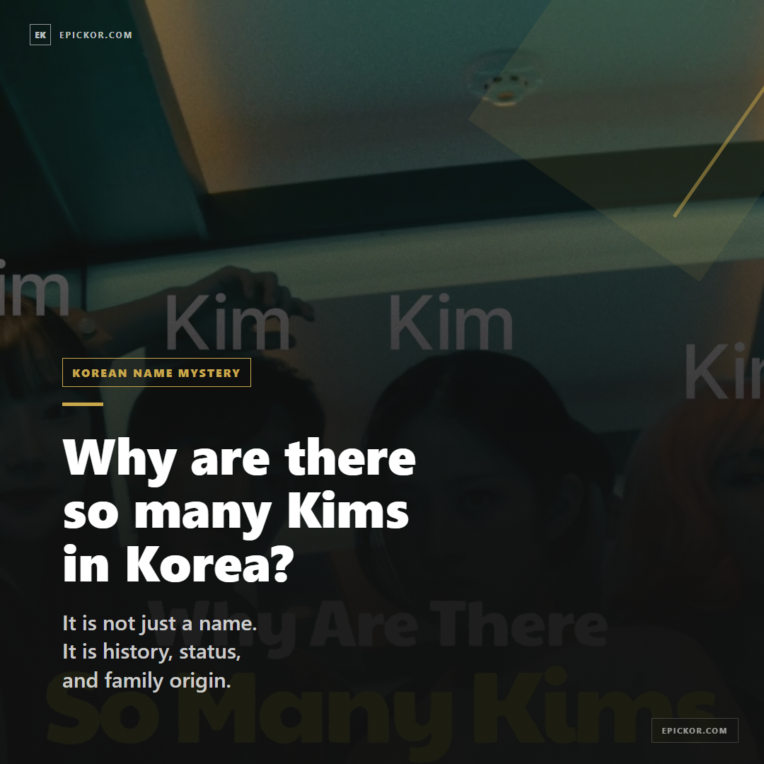 Korean Kim Surname History guide cover