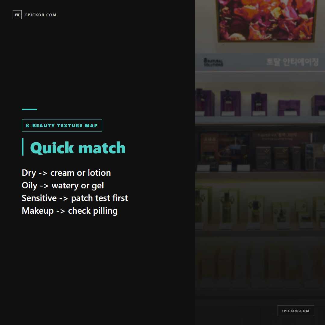 Korean Sunscreen Texture Guide card 4