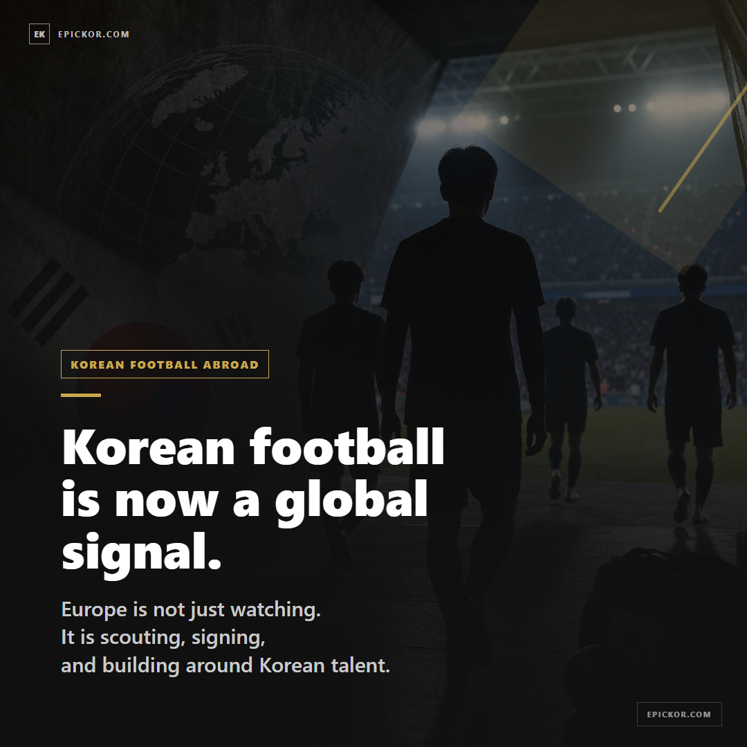 Korean Football Stars in Europe guide cover