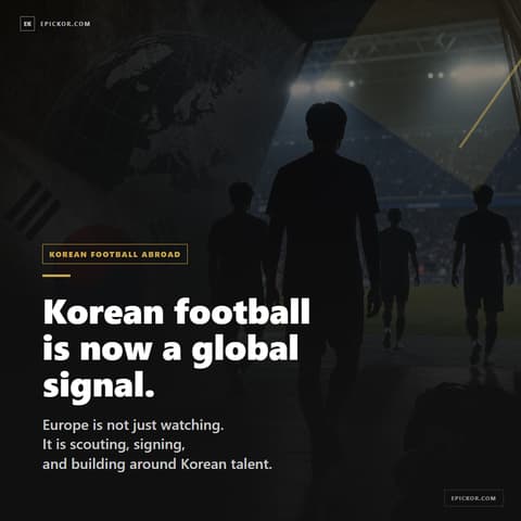 Korean Football Stars in Europe guide cover