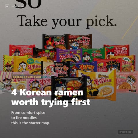 4 Korean Ramen You Must Try guide cover