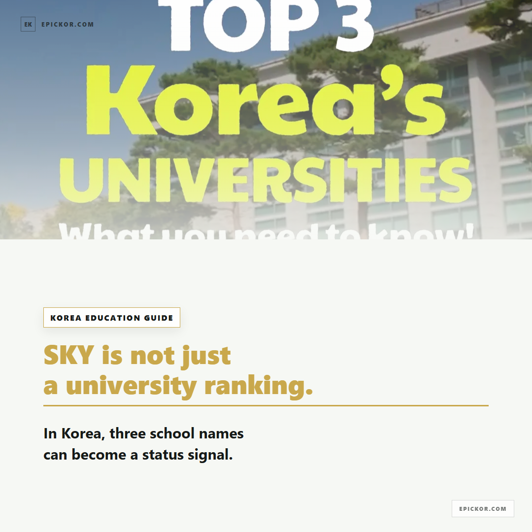 SKY Universities in Korea guide cover