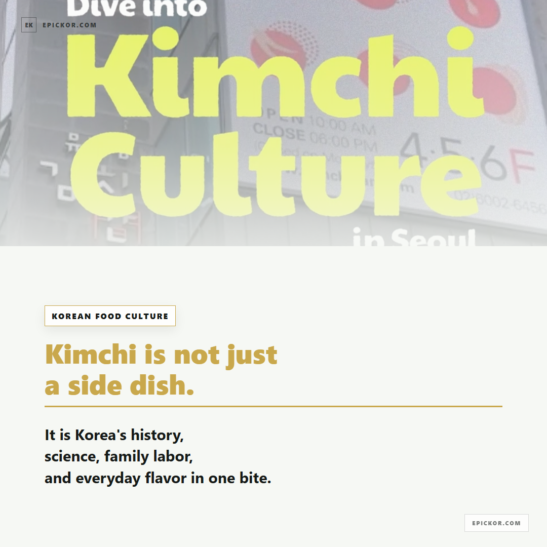 Kimchi Culture and Museum Kimchikan guide cover