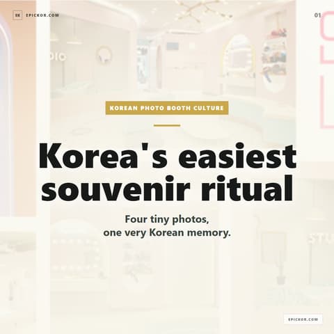 Korean Four-Cut Photo Booths guide cover