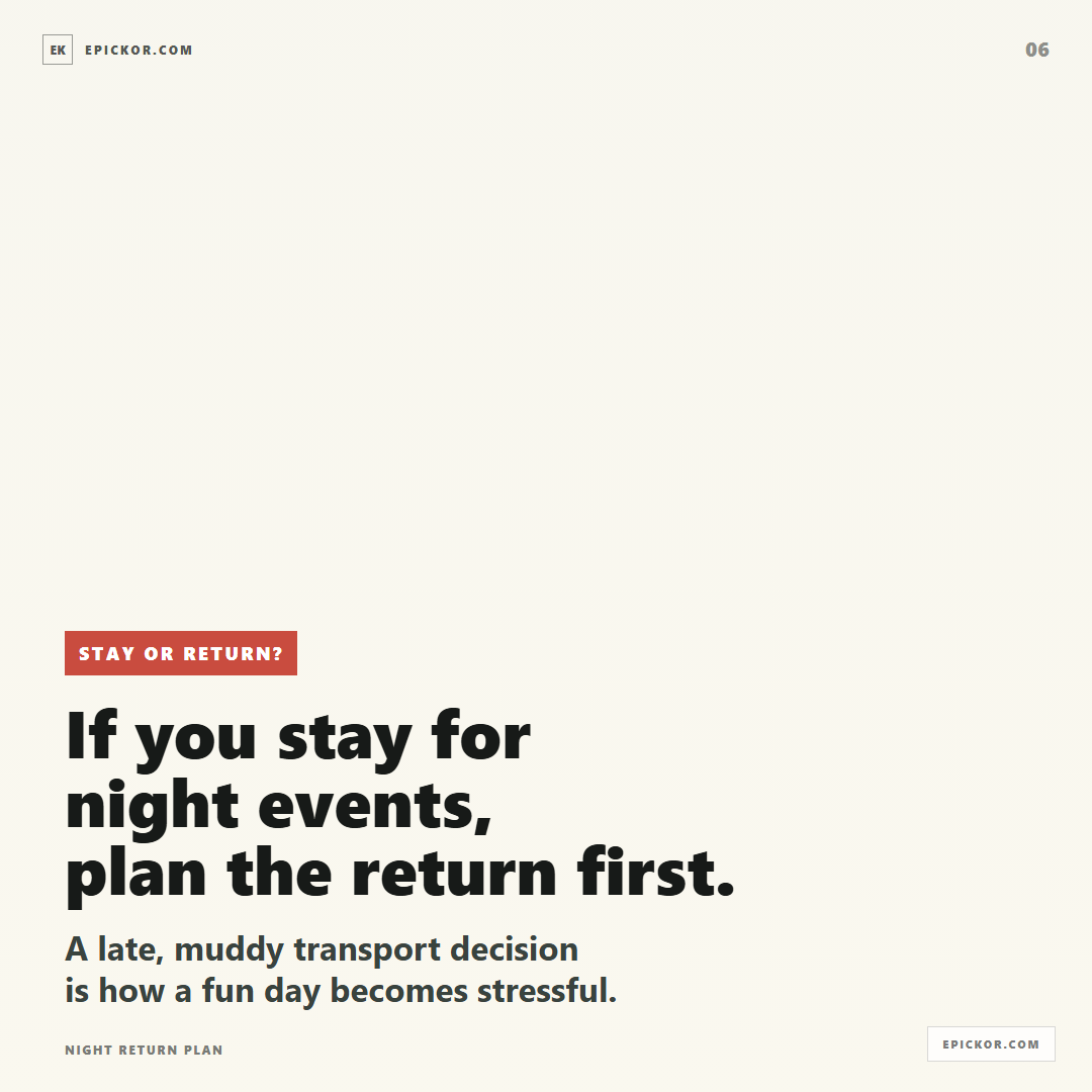 Night return plan