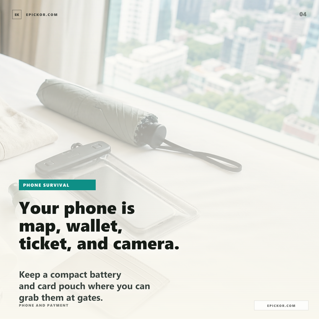 Phone and payment