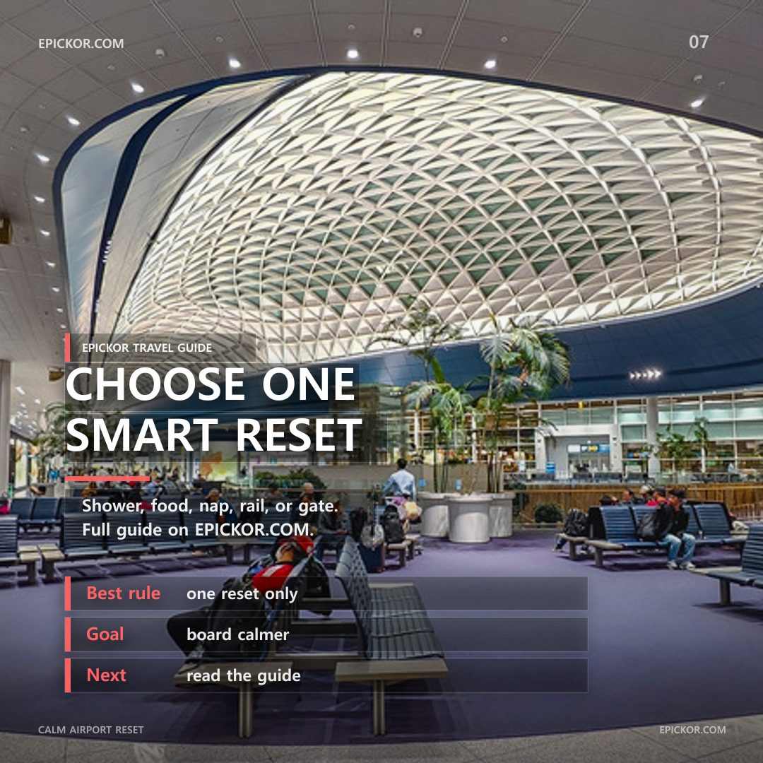 Calm airport reset