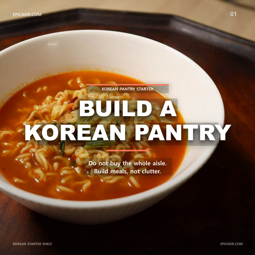 Korean Pantry Starter Kit 2026 guide cover