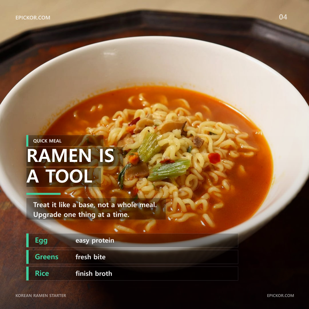 Korean ramen starter