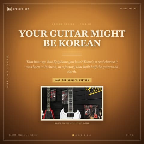 Samick: The Korean Company That Built Half the World's Guitars guide cover