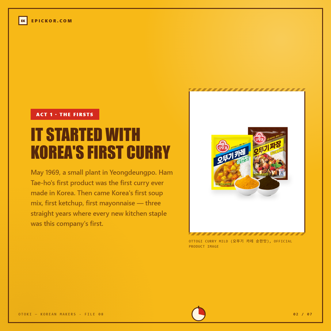 Ottogi Curry mild (오뚜기 카레 순한맛), official product image