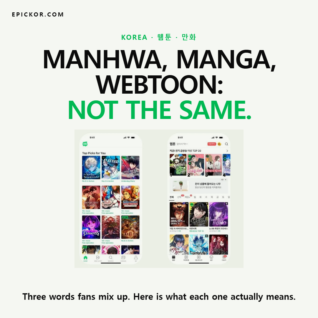 Korean Webtoons Explained: Manhwa vs Manga, and How to Read guide cover