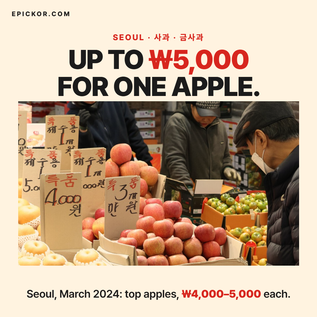 Why Is Fruit So Expensive in Korea? The Country That Has Never Imported an Apple cover