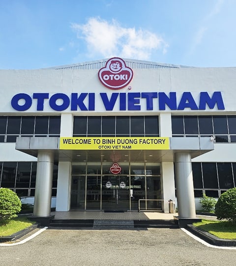 The Otoki Vietnam plant at Binh Duong, one of two Vietnamese factories the company uses to supply regional and US demand.