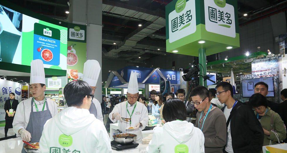 Pulmuone's Chinese operation trades as Pumeiduo (圃美多). China is the group's one clearly profitable overseas market.