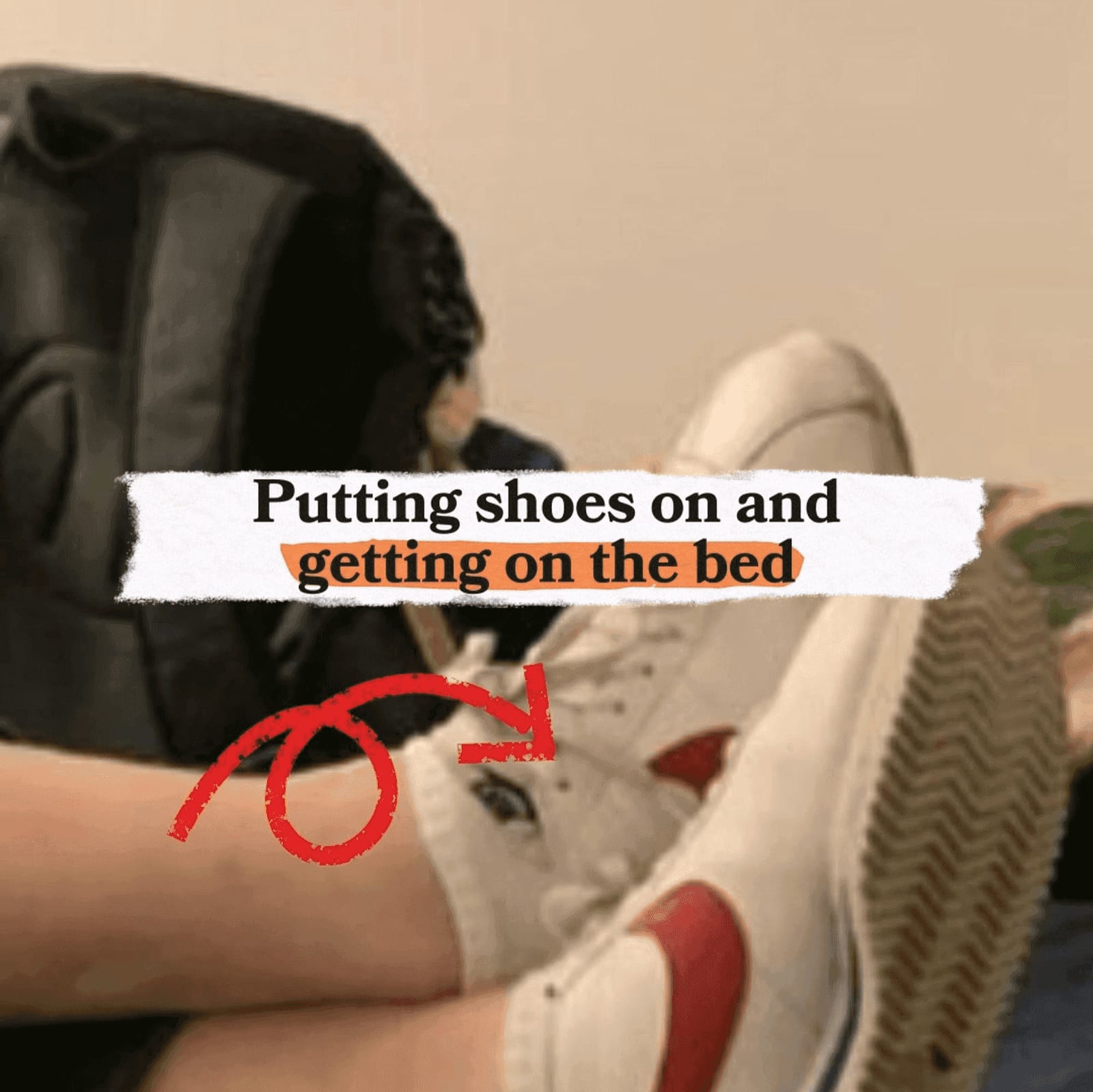 Original EpicKor shoes-off etiquette visual showing the indoor threshold that visitors should notice in Korea.