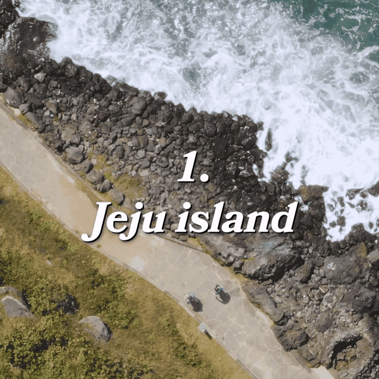 Jeju Island coast image from the original EpicKor Korea travel package.