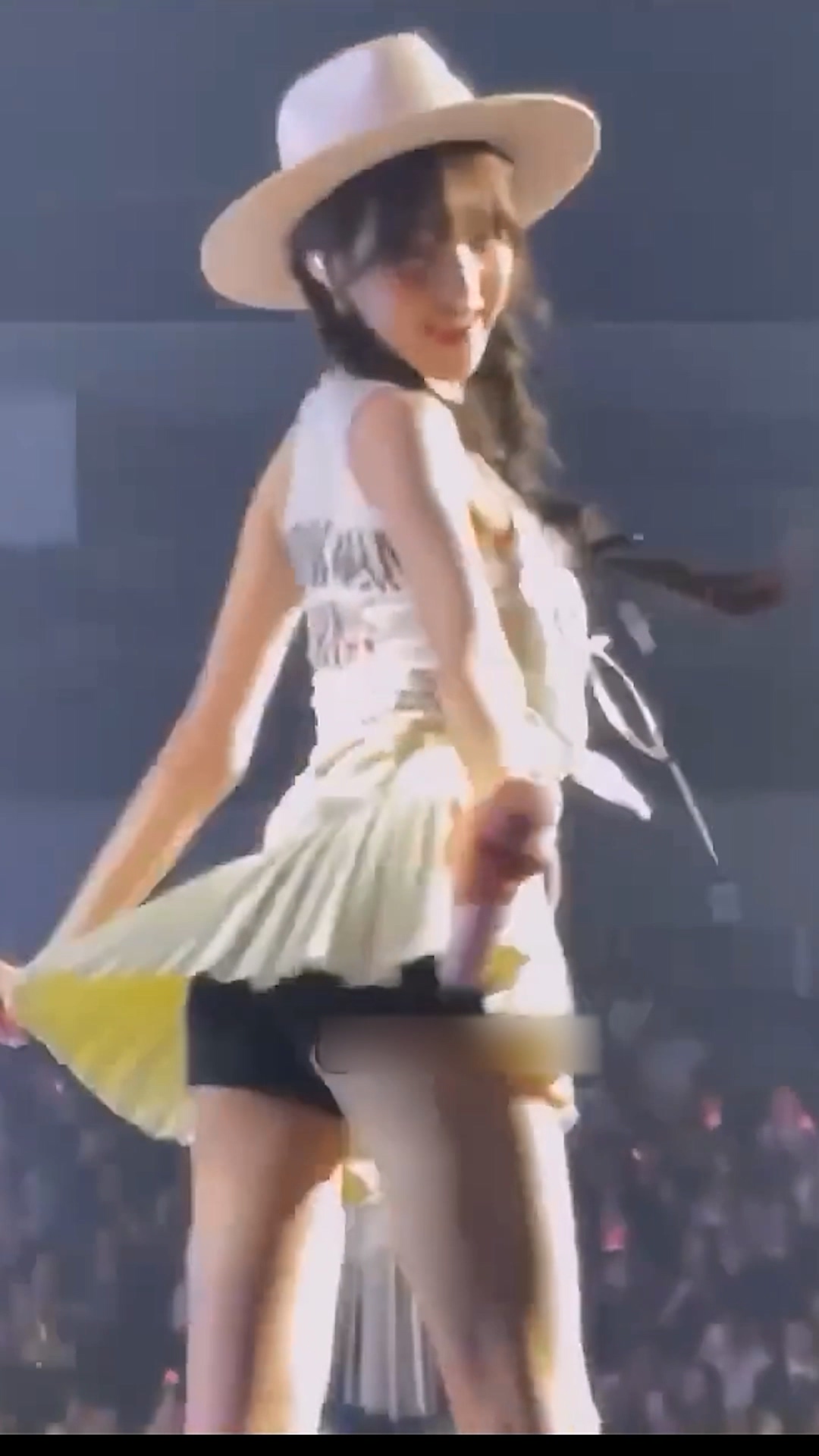 Jang Wonyoung Lucky Vicky explainer frame from EpicKor video