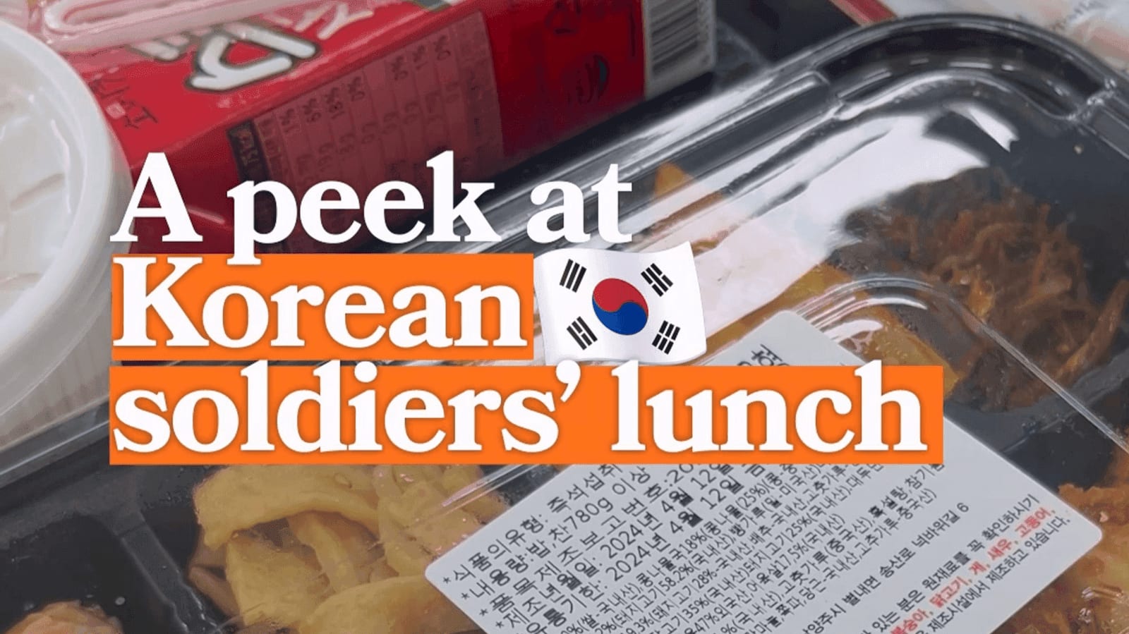 Korean Reserve Force Guide: Training, Lunch Boxes, and Duty