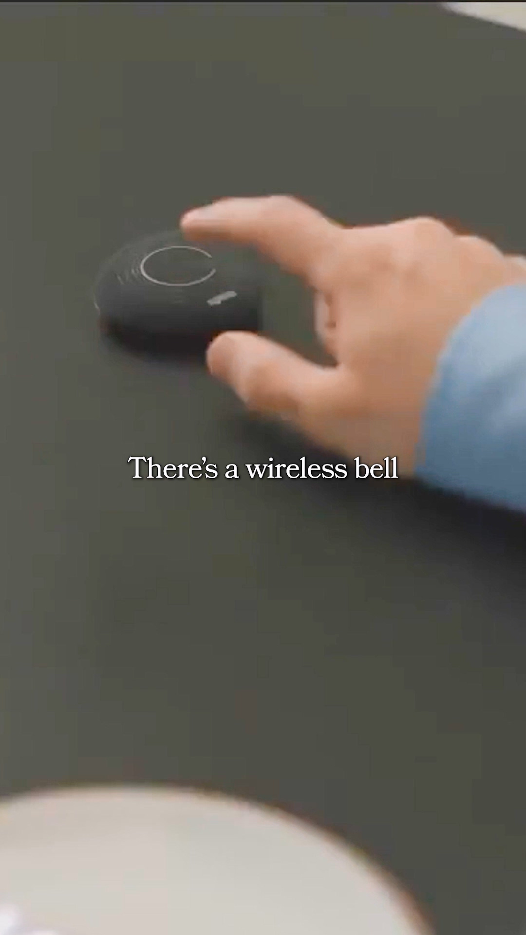 Korean restaurant call bell and fast service frame