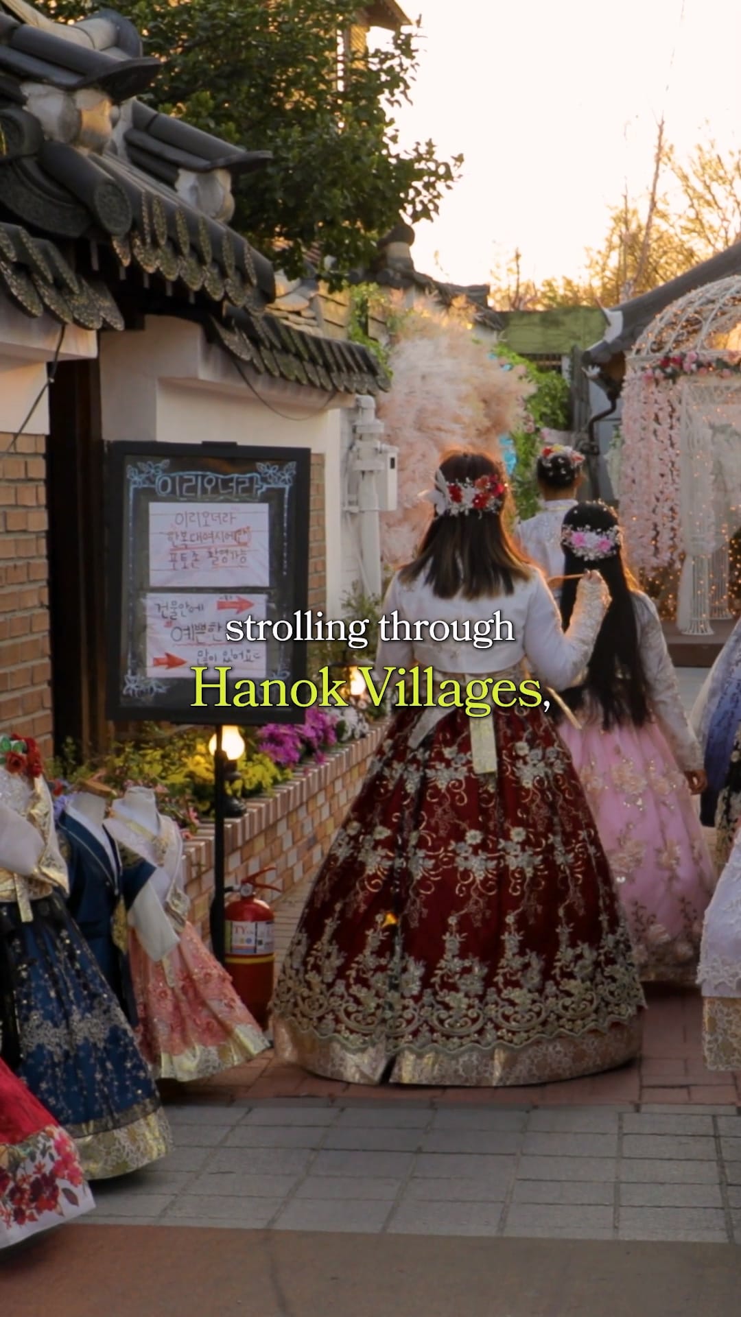 Korea travel route frame from EpicKor's original tourist package.
