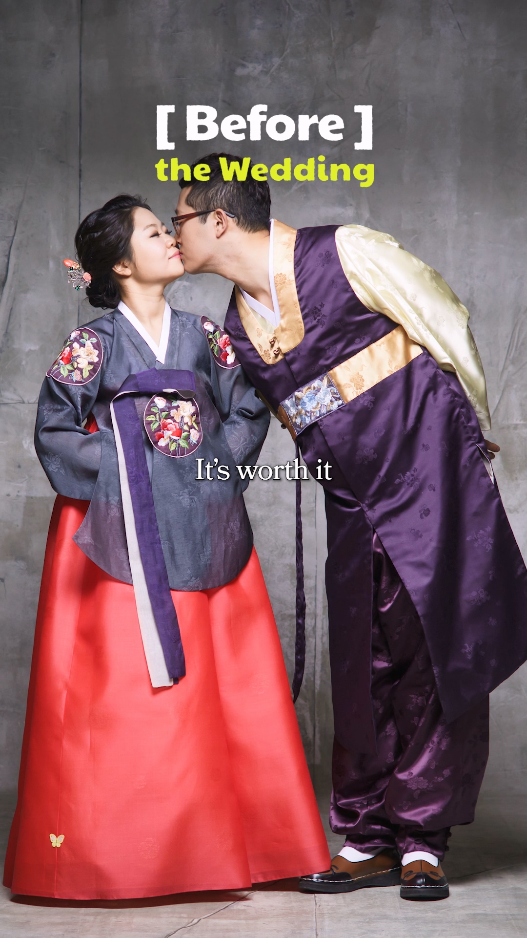 Extensive Korean wedding buffet with traditional and international dishes