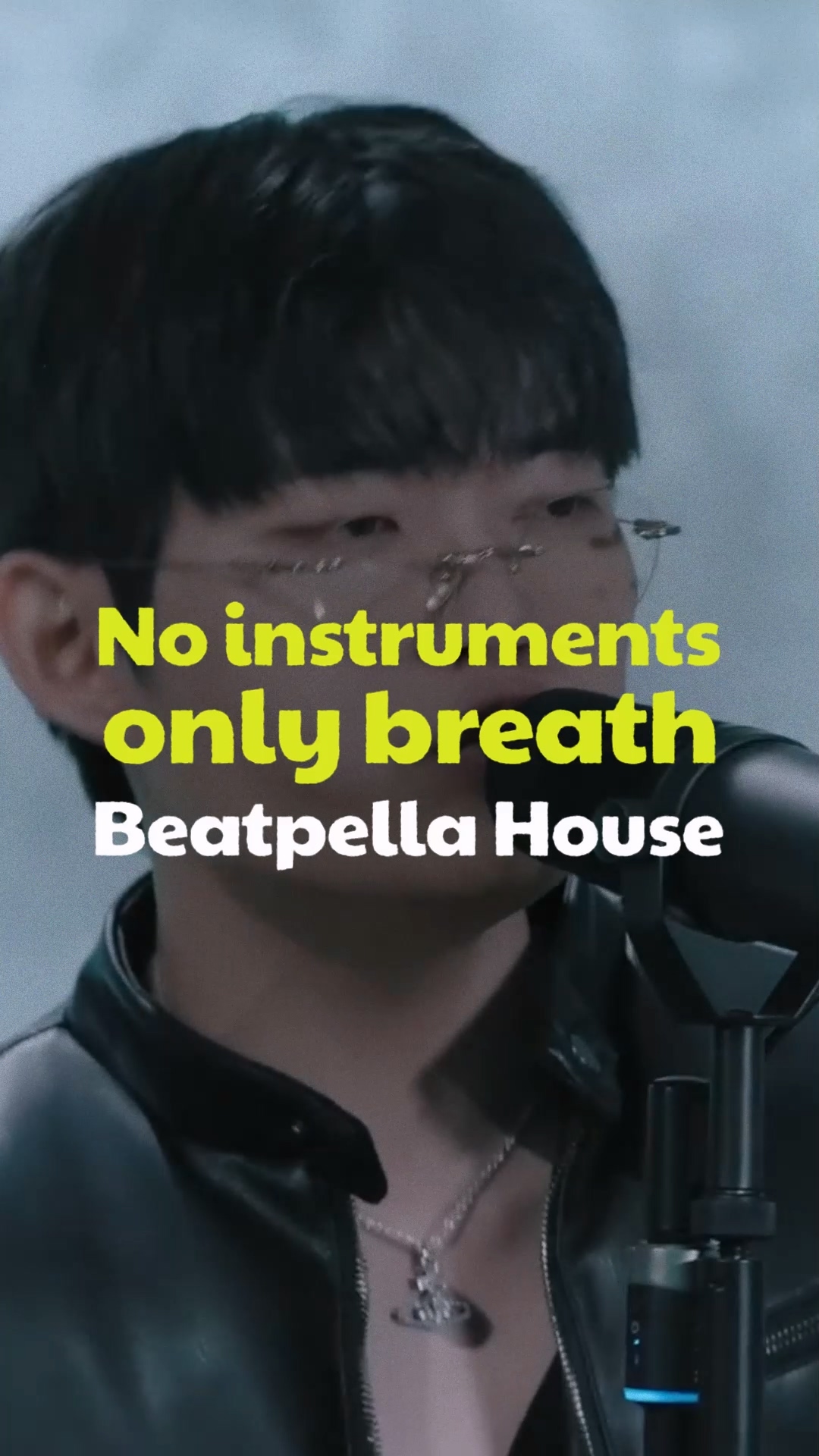 Members of Beatpella House performing together in a studio