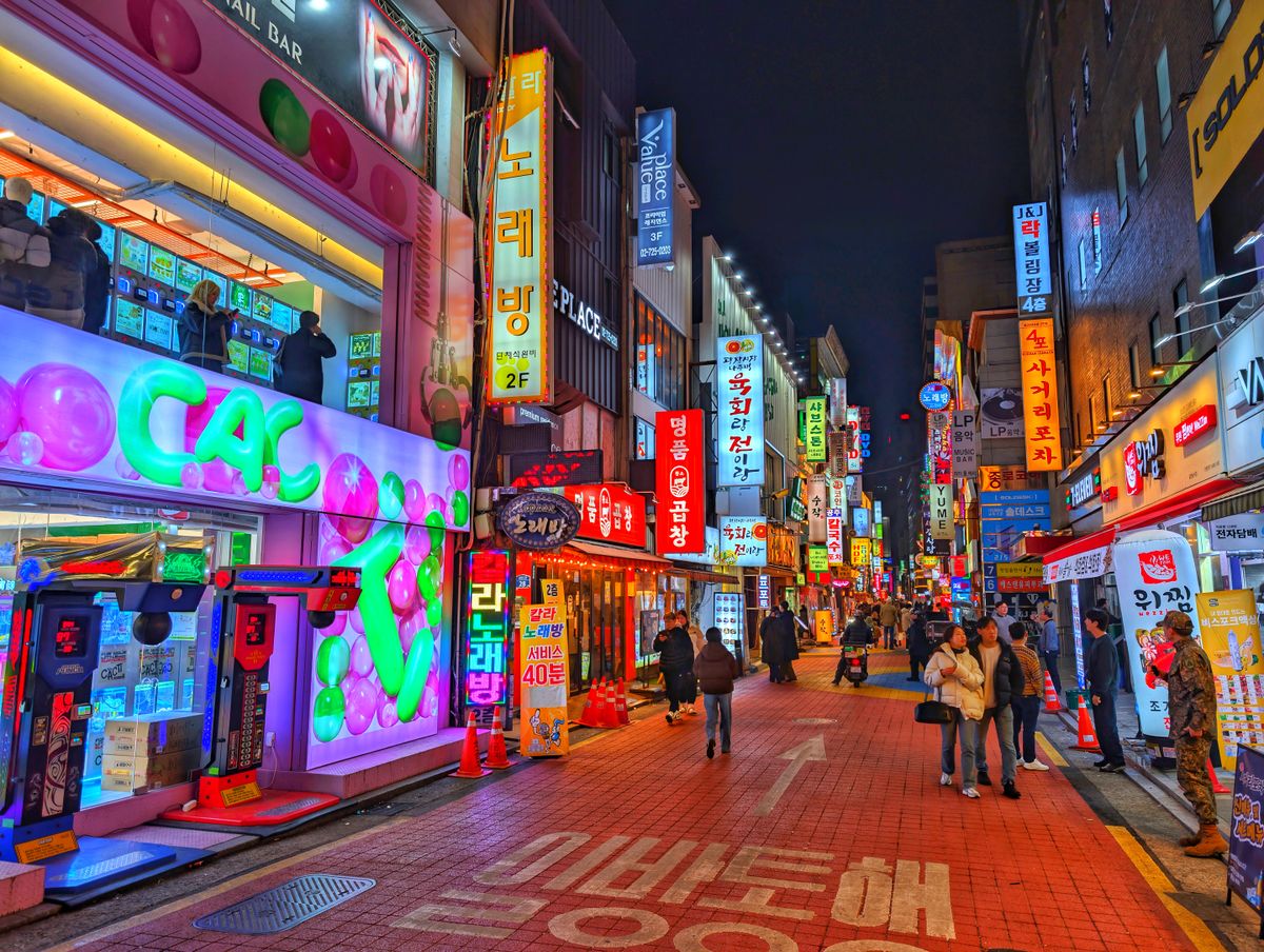 Myeongdong, Seoul: Street Food Prices and K-Beauty Shopping